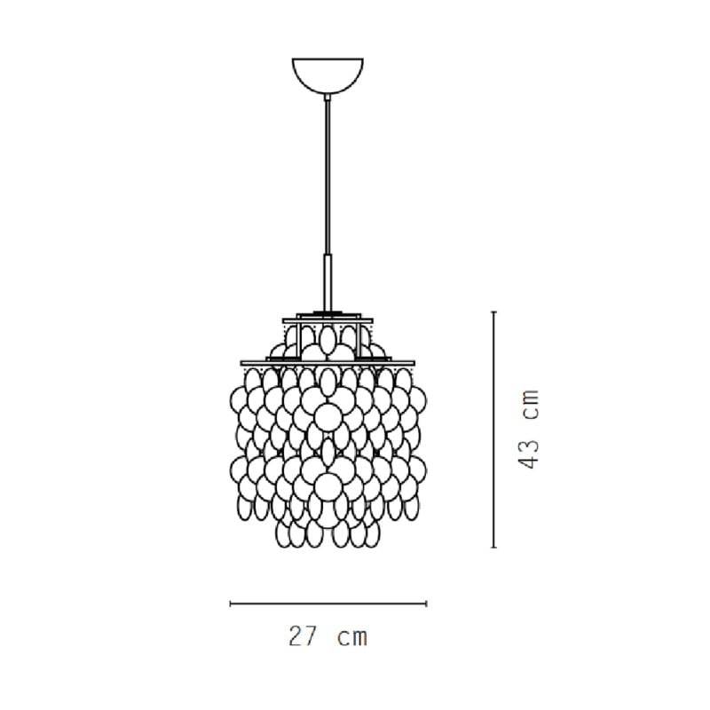 Verpan Fun 2DM pendant Lamp Specification