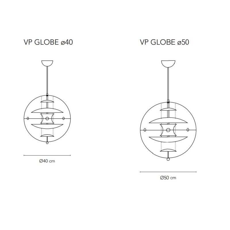Verpan VP Globe Pendant Light 
