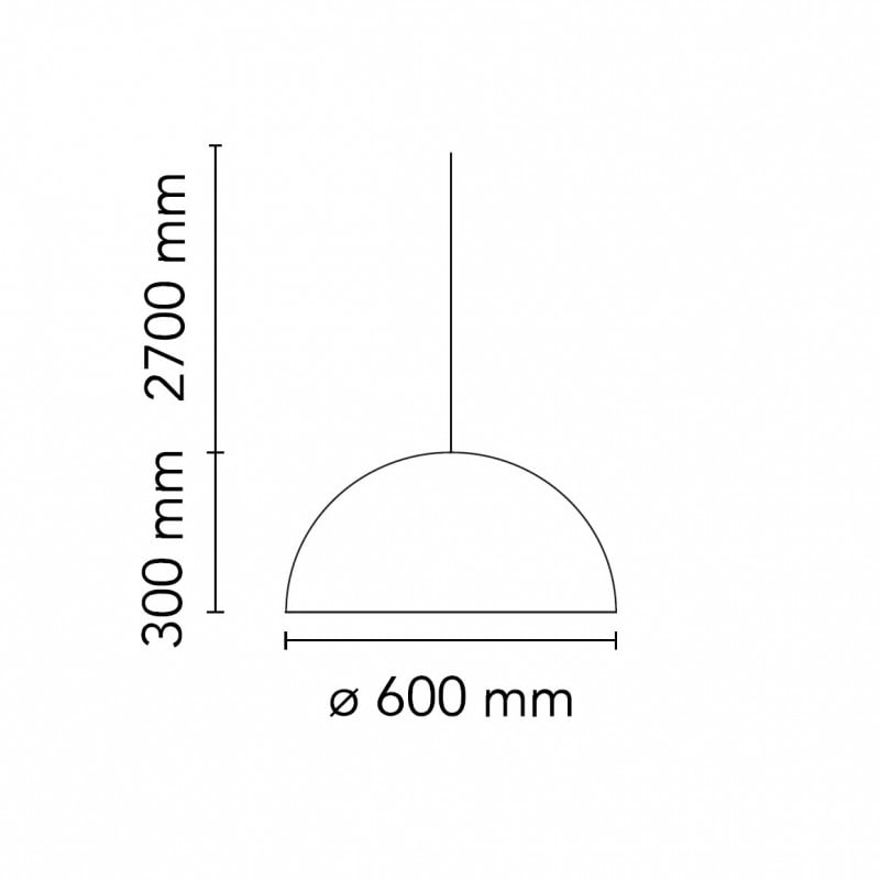 Specification image for Flos Skygarden S1 Pendant