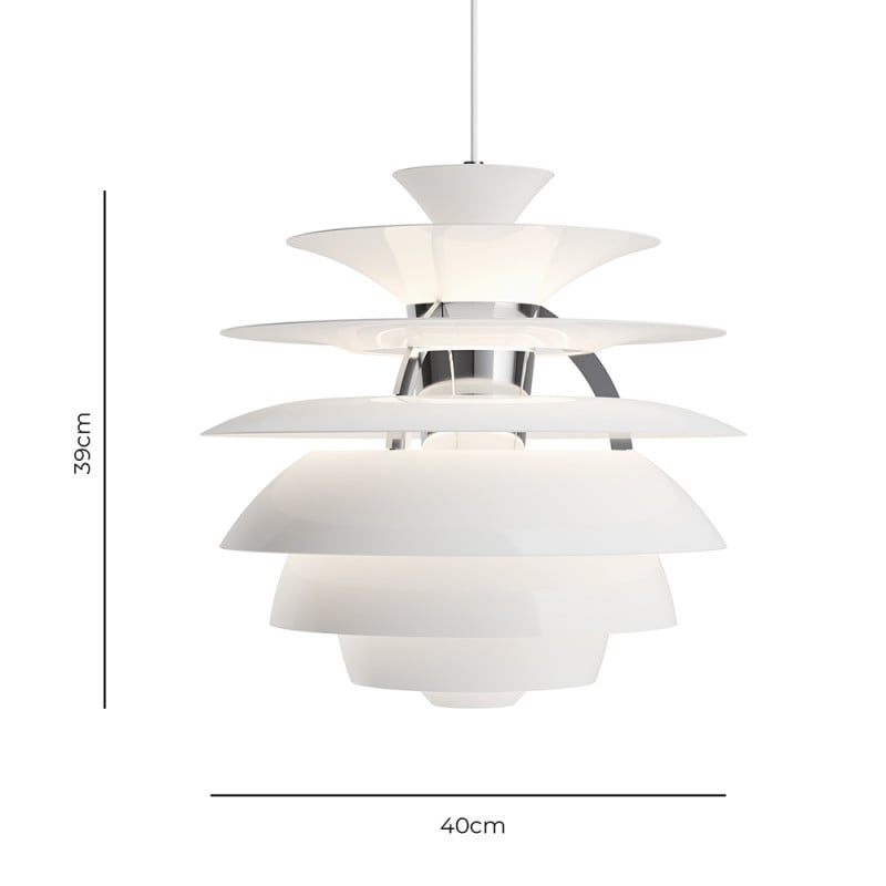 Specification Image for Louis Poulsen PH Snowball Pendant