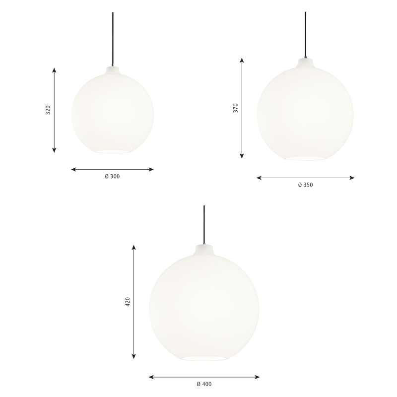 Specification image for Louis Poulsen Wohlert Pendant