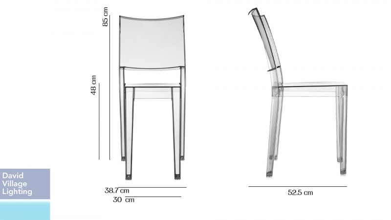 Specification image for Kartell La Marie Chair