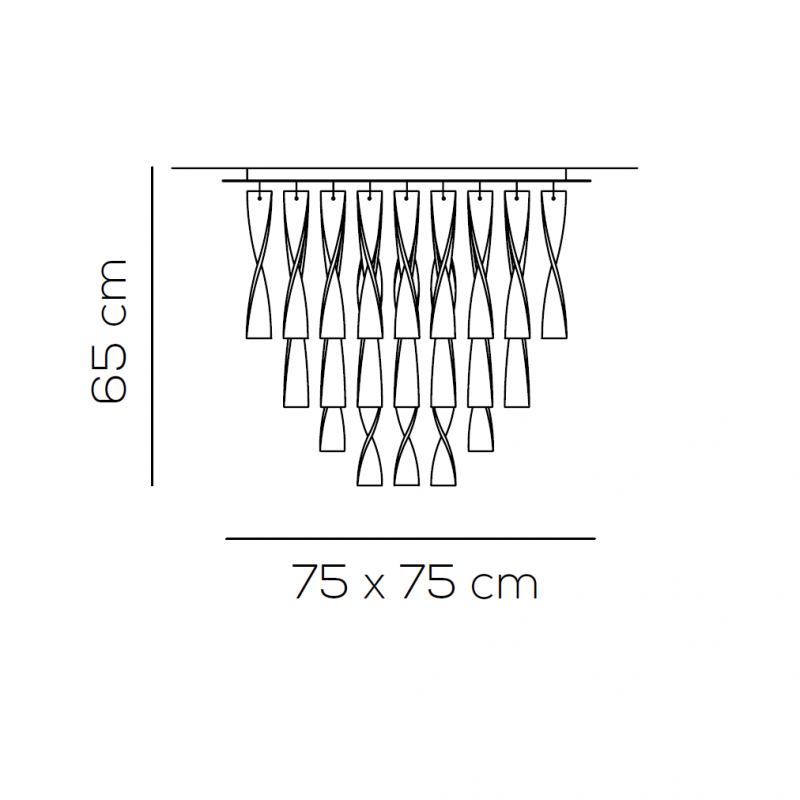 Specification image for Axolight Aura GR Ceiling Light