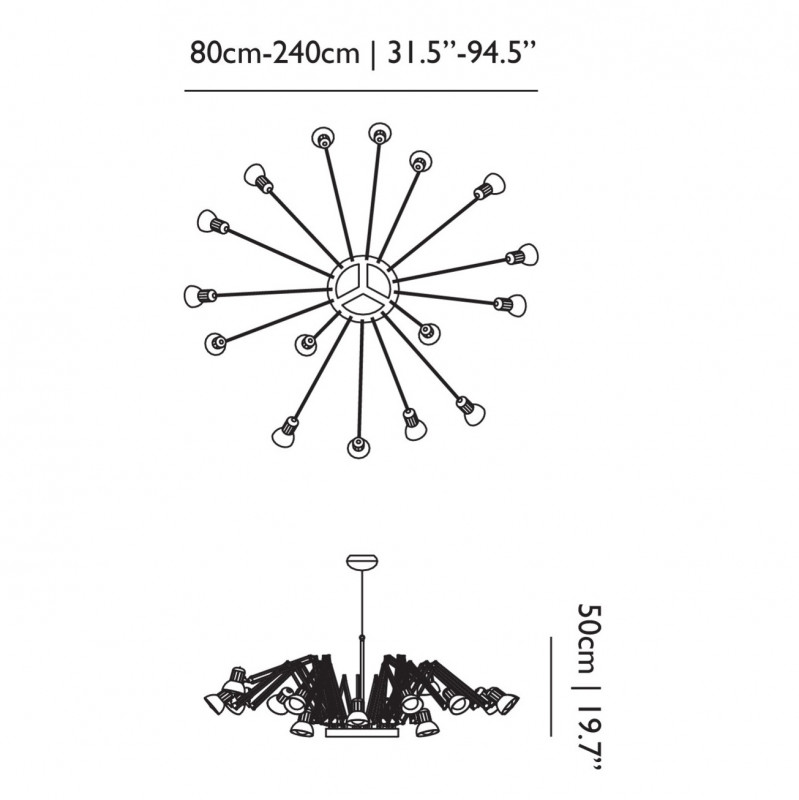 Specification image for Moooi Dear Ingo Suspension