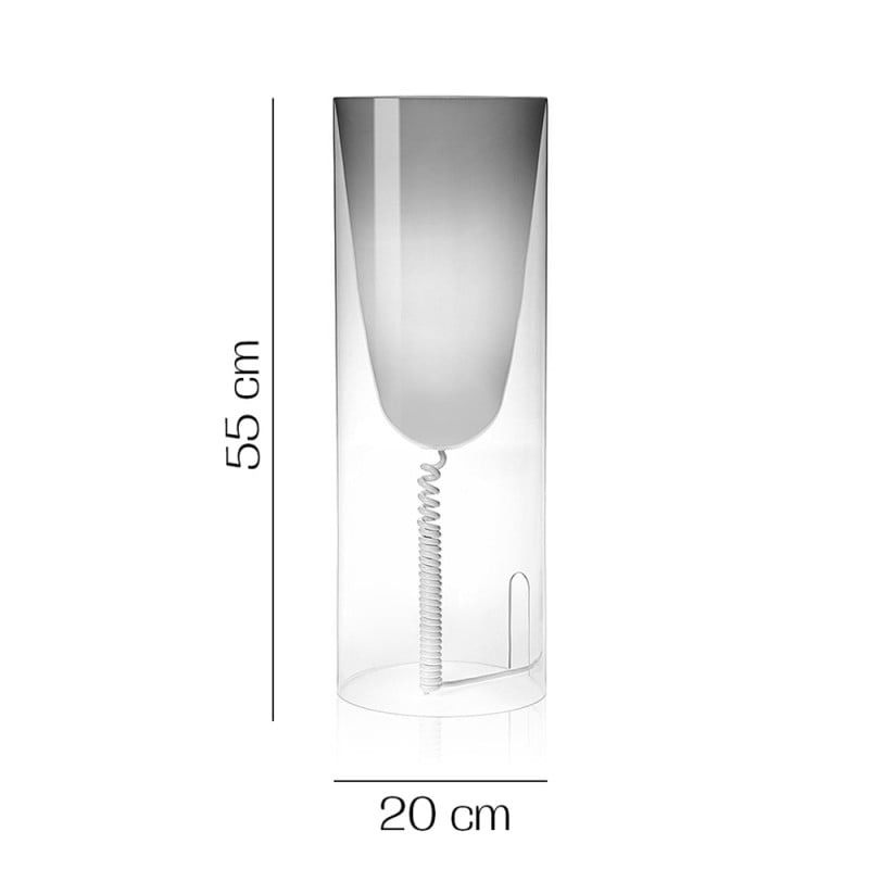 Specification Image for Kartell Toobe Table Lamp
