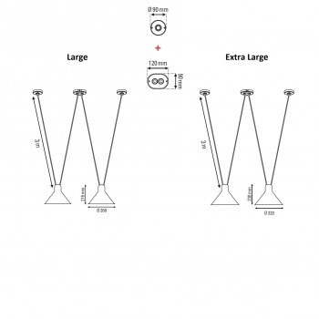 Specification image for DCW éditions Les Acrobates De Gras No. 324 Conic