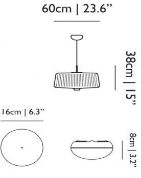 Specification image for Moooi Plie Plisse Light 