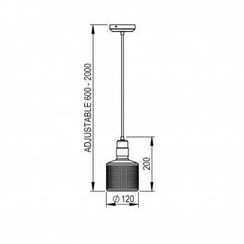 Specification image for Bert Frank Riddle Pendant