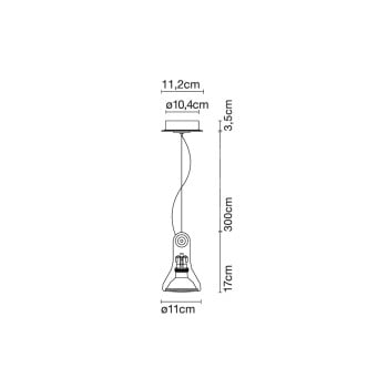 Specification Image for Marset Atlas Pendant Light