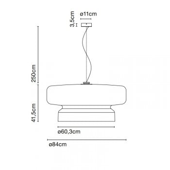 Marset Bohemia LED Pendant Light Specification