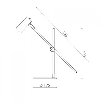 Rubn Lektor Desk Lamp Specification 