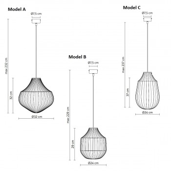 Karman Circus Suspension Light Specification 