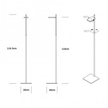 Pablo Talia LED Floor Lamp Specification 