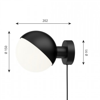 Specification image for Louis Poulsen VL Studio Wall Light