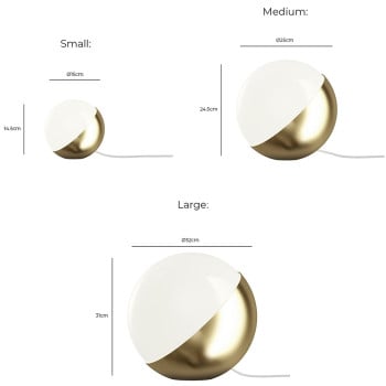 Specification Image for Louis Poulsen VL Studio Floor/Table Lamp