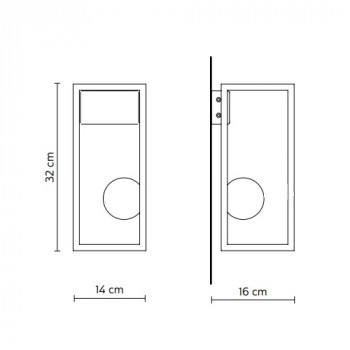 Karman Abachina LED Wall Light Specification 