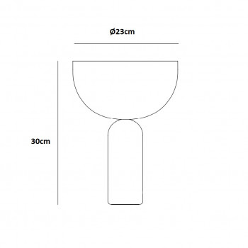 New Works Kizu LED Portable Table Lamp Specification 