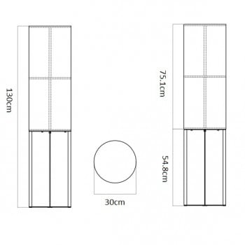 Audo Copenhagen Hashira High Floor Lamp Specification 