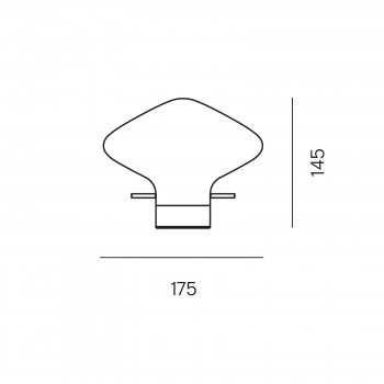 Specification image for LYFA Repose Table Lamp