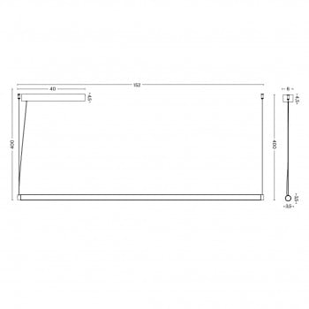 HAY Factor Linear LED Suspension Light Specification 