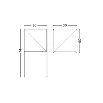 HAY Paper Cube Floor Lamp Specification