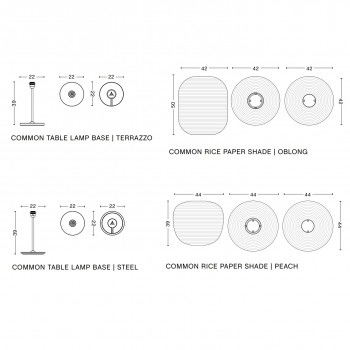 HAY Common Table Lamp Specification