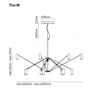 Specification image for Marset The W