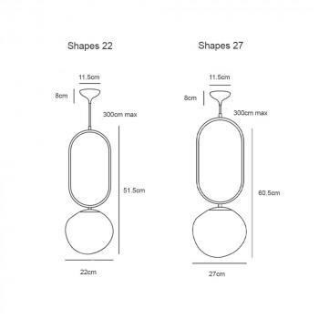 Specification Image for Design For The People Shapes Pendant