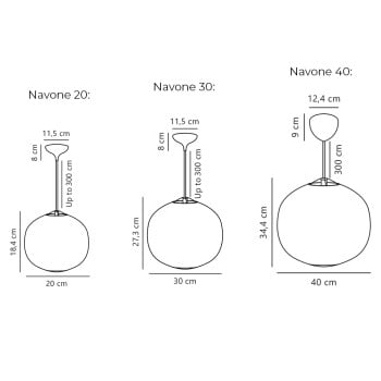 Specification Image for Design For The People Navone Pendant
