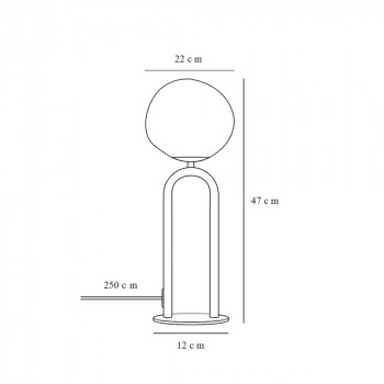 Specification Image for Design For The People Shapes Table Lamp