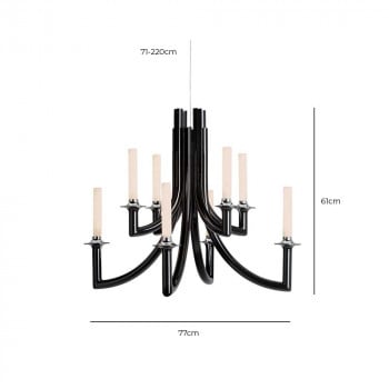 Specification Image for Kartell KHAN Chandelier