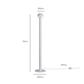 Specification Image for artek Kori Floor Lamp