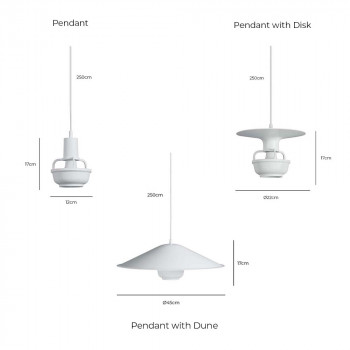 Specification Image for artek Kori Pendant Light 