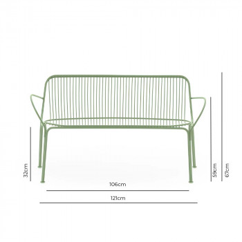 Specification Image for Kartell Hiray Sofa