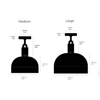 Specification Image for Buster + Punch Forked Shade Ceiling Light