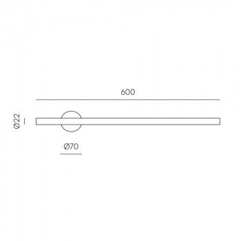 Specification Image for Aromas Del Campo Clock LED Wall Light