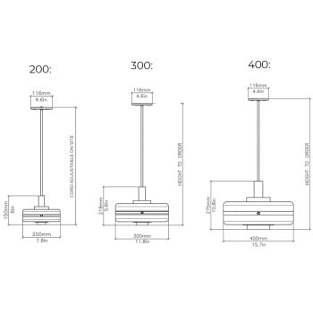 Specification Image for Bert Frank Masina Pendant