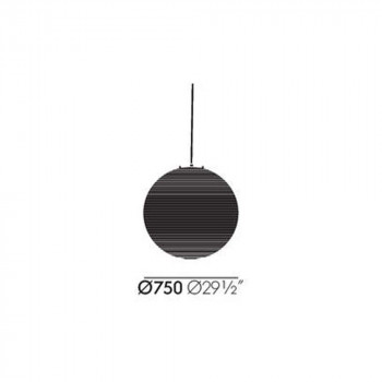 Specification Image for vitra Akari 75A Pendant
