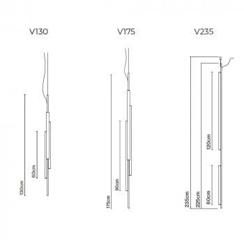 Specification Image for Marset Ambrosia V LED Pendant