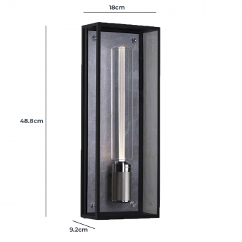 Specification Image for Buster + Punch Caged Wet Wall Light