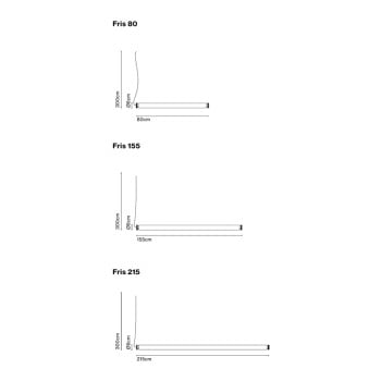 Specification Image for Marset Fris LED Suspension