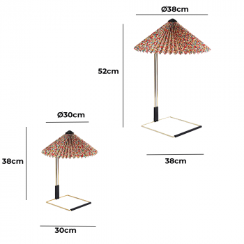 X Liberty Table Lamp Specification