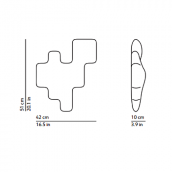 KDLN Pixel Wall Light Specification