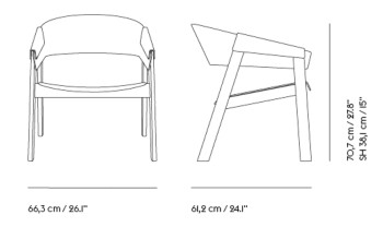 Specification Image for Muuto Cover Lounge Chair