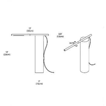 Pablo Designs T.O LED Table Lamp