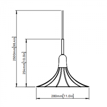 Nuura Petalii 1 Small Pendant Speicifcation 