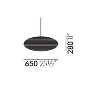 Specification Image for vitra Akari 21A Pendant