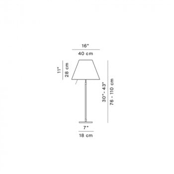 Specification Image for Costanza Telescopic Table Lamp