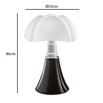 Martinelli Luce Pipistrello Table Lamp - Specification 