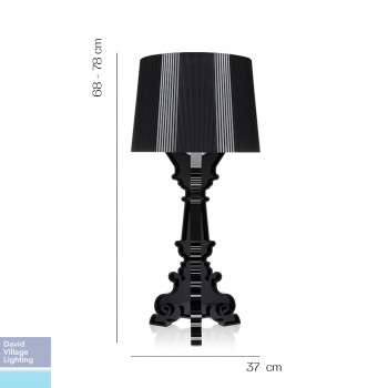 Specification image for Kartell Bourgie Table Lamp